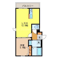 コンフォルトⅥの物件間取画像